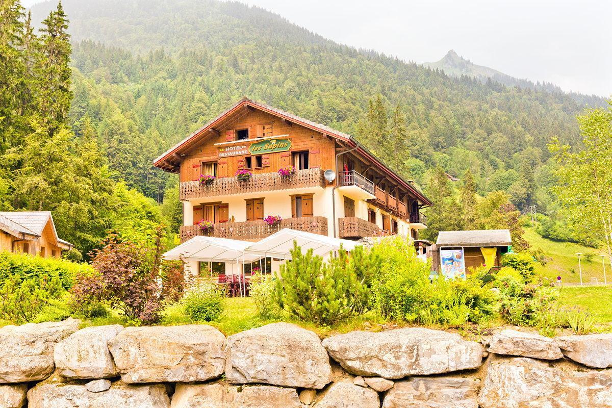 Logis Hotel Les Sapins Montriond Exterior photo